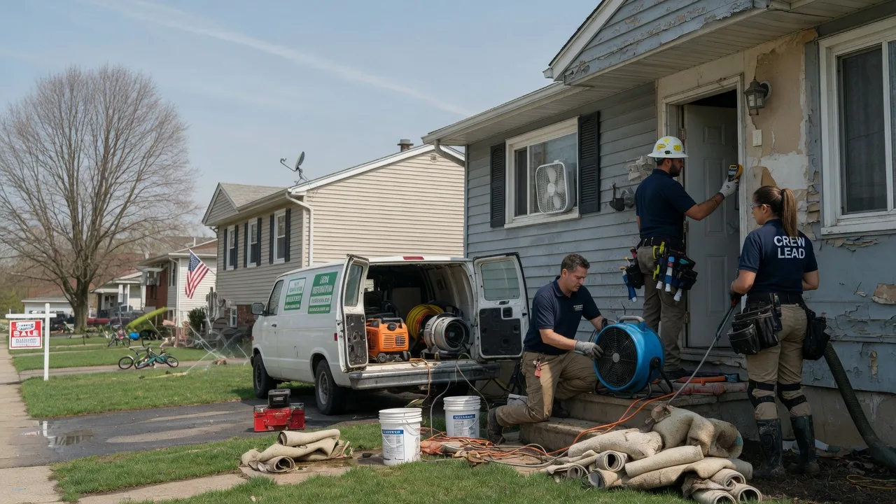Flood Cleanup in Millville, PA near me